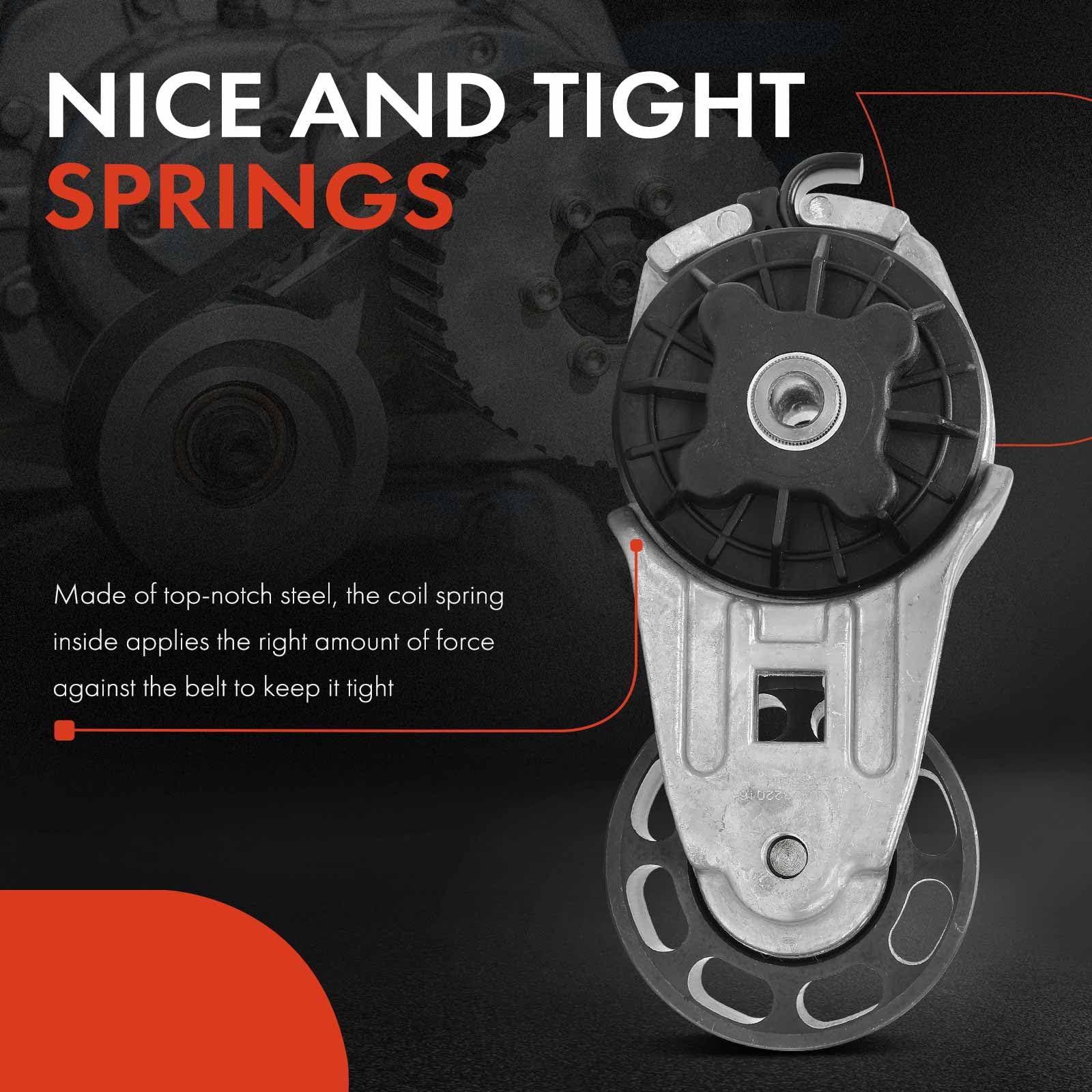 Amazon.co.jp: A-Premium ベルトテンショナーアセンブリ プーリー付き